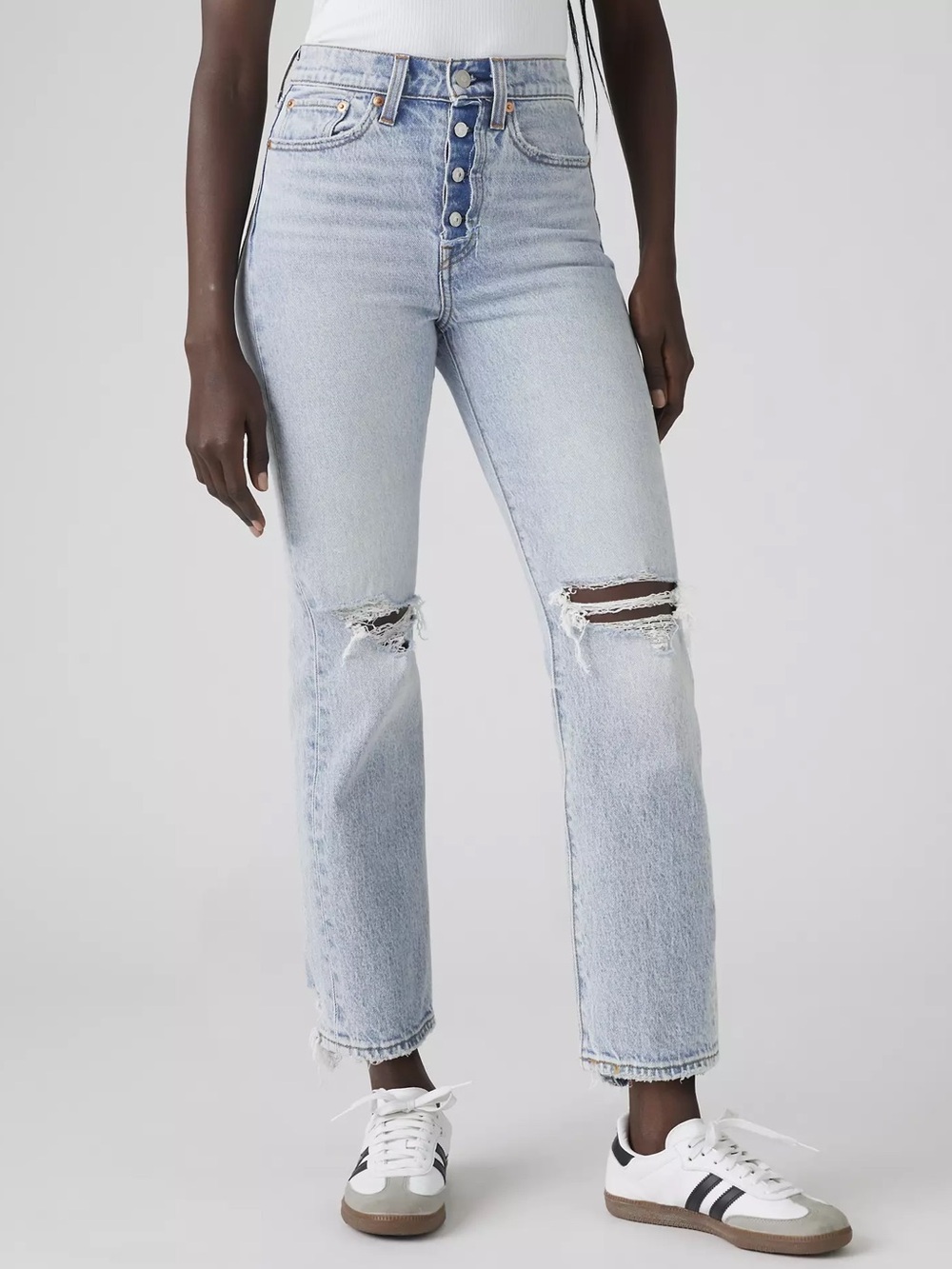 Levi's Wedgie Straight Ankle Jeans